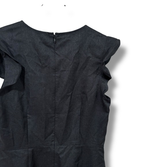 NWT LOFT Women's Cap Sleeve Knee Length Dress Gray Size 6 - 17 x 37‎ - Picture 4 of 7